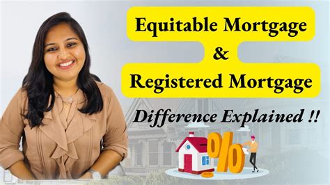 Equitable Mortgage Vs Registered Mortgage Explained Youtube