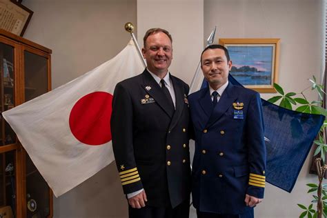 Dvids Images Cfas Visits Chief Of Sasebo Coast Guard Office Image