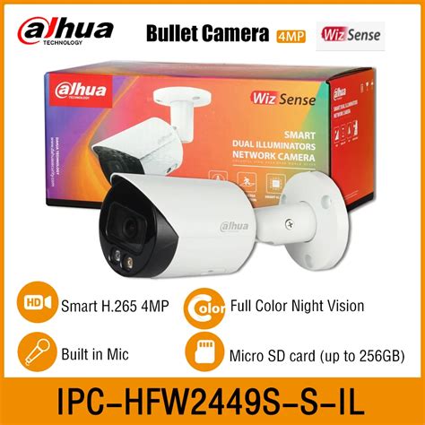 Dahua Ipc Hfw S S Il Inteligente H De Mp Luz Dual Ir M Mini