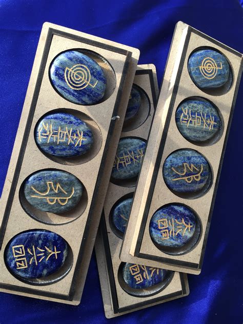 Reiki Set Usui Reiki Set Lapis Lazuli Reiki Box Set Reiki Etsy Canada