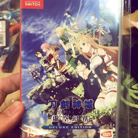 Ns Switch 刀劍神域 虛空幻界 台灣代理中文版 二手 蝦皮購物