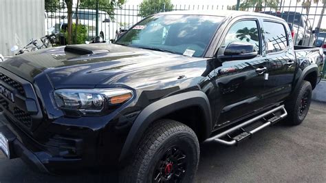 New 2018 Trd Pro Tacoma Black For Sale Youtube