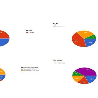 Demographic Information Sex Age Organisation Level And Income