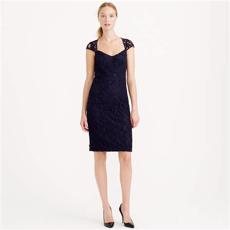 Tinsley Dress In Leavers Lace Navy Lace Dress Bridesmaid Dress Shoes