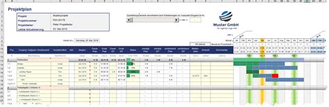 Projektmanagement Excel Vorlagensammlung