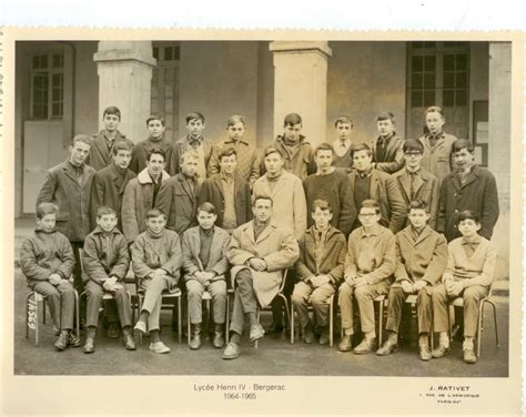 Photo De Classe 3° M2 De 1965 Collège Henri Iv Copains Davant