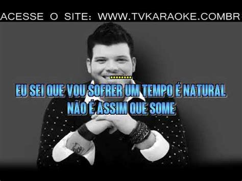 Ferrugem Bruno Cardoso Natural Karaoke Voz Do Cantor Youtube