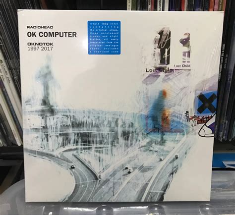 Radiohead Ok Computer Oknotok Lp Vinyl Record Trifold