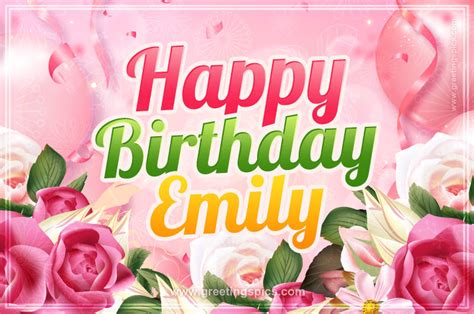 Happy Birthday Emily Images