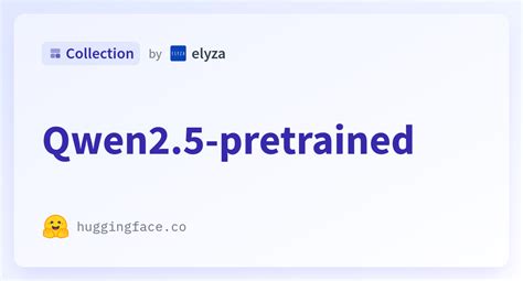 Qwen2.5-pretrained - a elyza Collection
