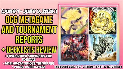 Yu Gi Oh Ocg Metagame Report And Deck List Reviews June