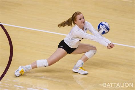 Volleyball vs. Arkansas – The Battalion
