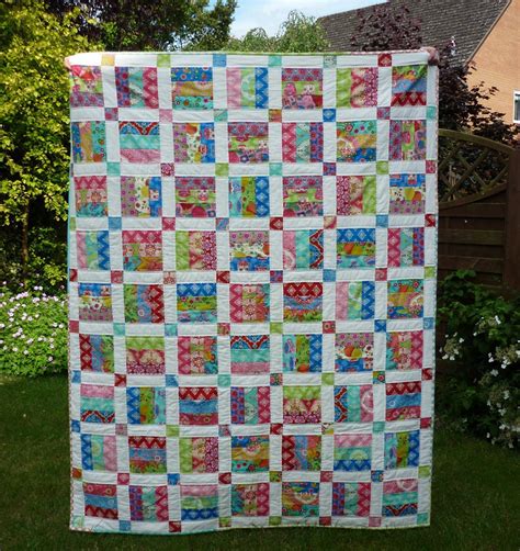 Easy Quilt Pattern Modern Quilt Pattern For Jelly Rolls Sizes Baby