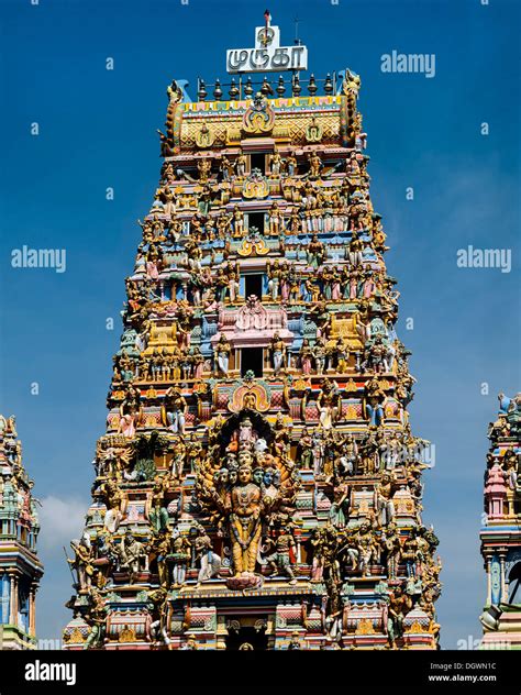 Gopuram Or Gate Tower At The Entrance To The Hindu Temple Of Colombo Ii