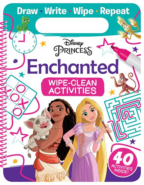 Disney Princess Enchanted Wipe Clean Activities Igloo Books