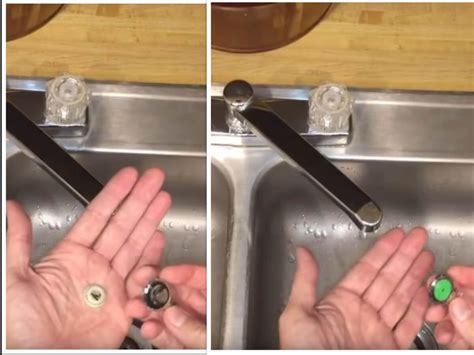 how to fix low water pressure in kitchen sink