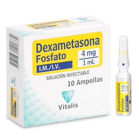 Droguer A La Econom A Dexametasona Vitalis Mg Ml X Ampollas