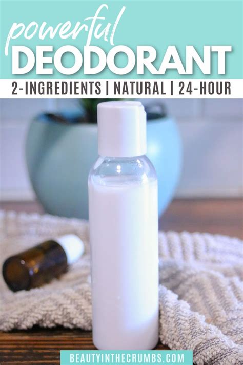 Homemade Deodorant Without Baking Soda Beauty In The Crumbs