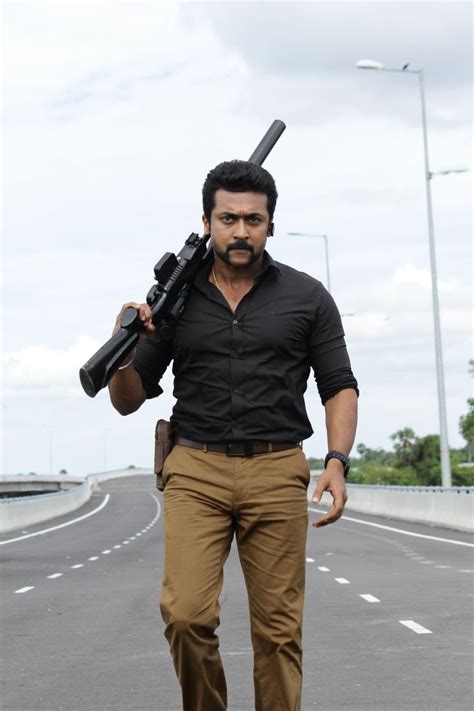 Surya Photos From Singam 3