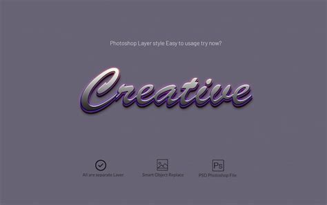 Premium PSD | Photoshop layer style text effect