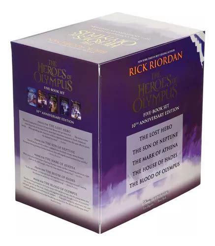 The Heroes Of Olympus Paperback Boxed Set Th Anniversary