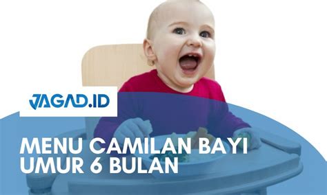 Menu Camilan Bayi Umur 6 Bulan Mudah Buatnya Jagad Id