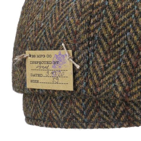 Casquette Bakerboy Hatteras Harris Tweed Stetson