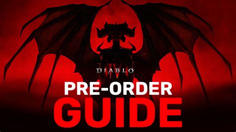 Diablo 4 Pre Order Guide Early Access Bonuses Editions