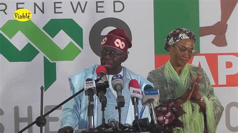 Watch As Tinubu Sends Message To Peter Obi Atiku Kwankwaso Others