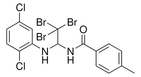 4 METHYL N 2 2 2 TRIBROMO 1 2 5 DICHLOROANILINO ETHYL BENZAMIDE