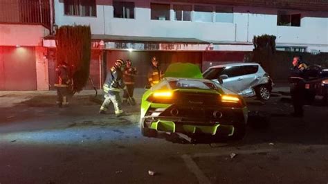 Choca Su Lamborghini Y Lo Abandona En Polanco Esto Sabemos La Silla Rota