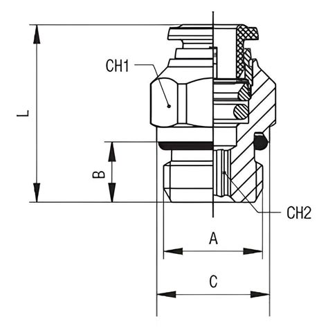 Aignep Usa Push To Connect Push To Connect Fitting Straight Mm