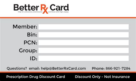 Personalize & Print Your Prescription Drug Card - BetterRxCard