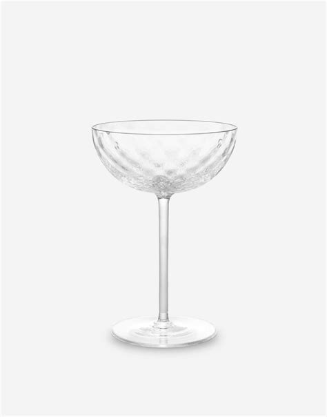 Dolce And Gabbana Hand Blown Murano Champagne Glass Editorialist