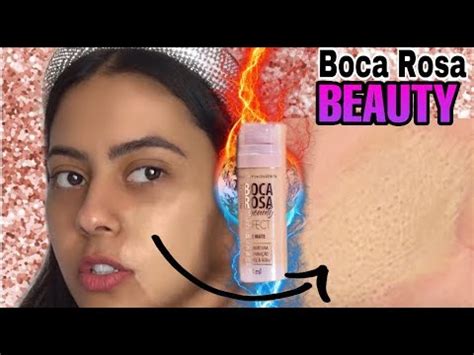 RESENHA LINHA BOCA ROSA BEAUTY MUITAS HORAS A BASE ÁGUA