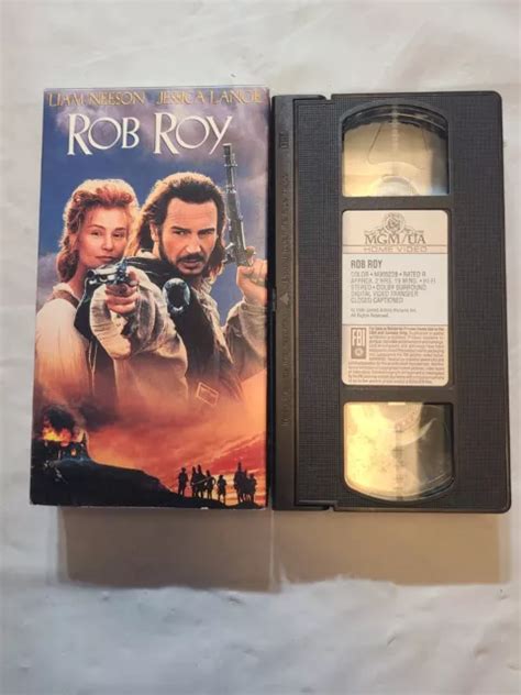 Rob Roy Vhs Liam Neeson Jessica Lange John Hurt Tim Roth