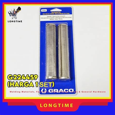 Jual Graco 224459 Standard Pump Manifold Filter Long Mesh 60 Di Lapak