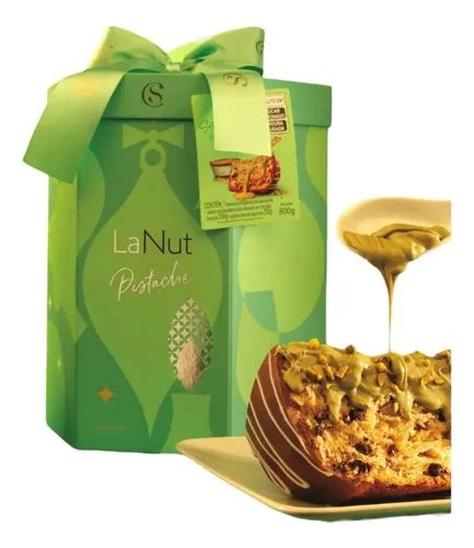 Panettone Pistache 800g Cacau Show Presente Natal Parcelamento Sem Juros