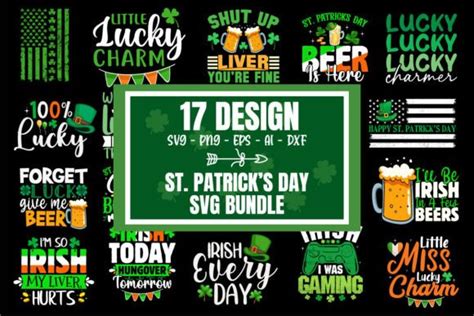 St Patricks Day Svg Bundle Graphic By Svgcuteshop · Creative Fabrica