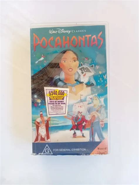 Walt Disney Classics Pocahontas Vhs 1500 Picclick Au