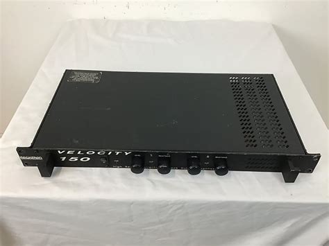 Used Rocktron Velocity 150 Power Amps Reverb