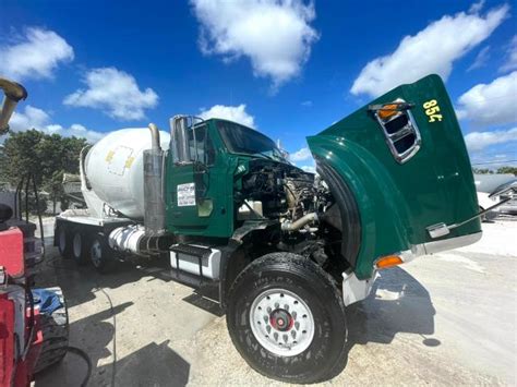 2008 Sterling 2009 Concrete Mixer Truck Miami Used Commercial Trucks For Sale In Miami