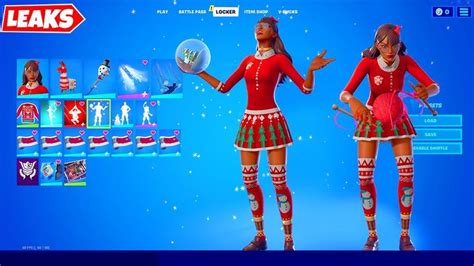 Winterfest Fortnite KRISABELLE and CHOICE KNIT Emote showcase シ