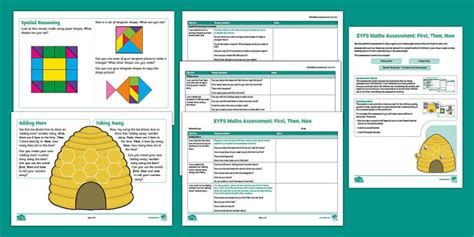 Eyfs Maths Assessment White Rose Maths First Then Now