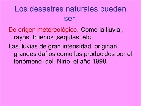 Cuidado Con Los Desastres Naturales 7 El Barco De
