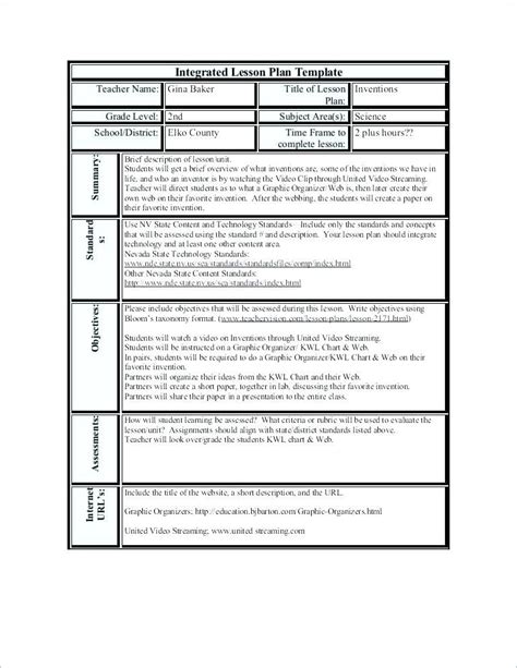 Direct Instruction Lesson Plan Math