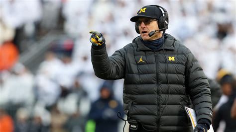 Michigan Football Players React To Jim Harbaugh Suspension News