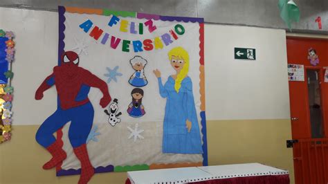 A ARTE DE EDUCAR E ENCANTAR Painel Aniversariantes do Mês Homem