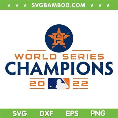 Astros Ws Champions Svg Houston Astros Baseball