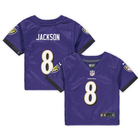 Infant Nike Lamar Jackson Purple Baltimore Ravens Game Jersey - Walmart.com